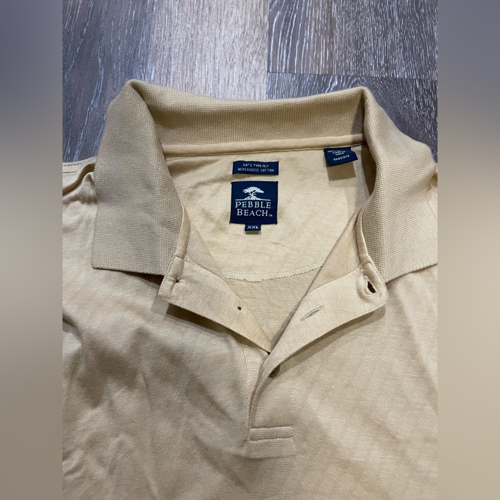 PEBBLE BEACH short sleeve polo